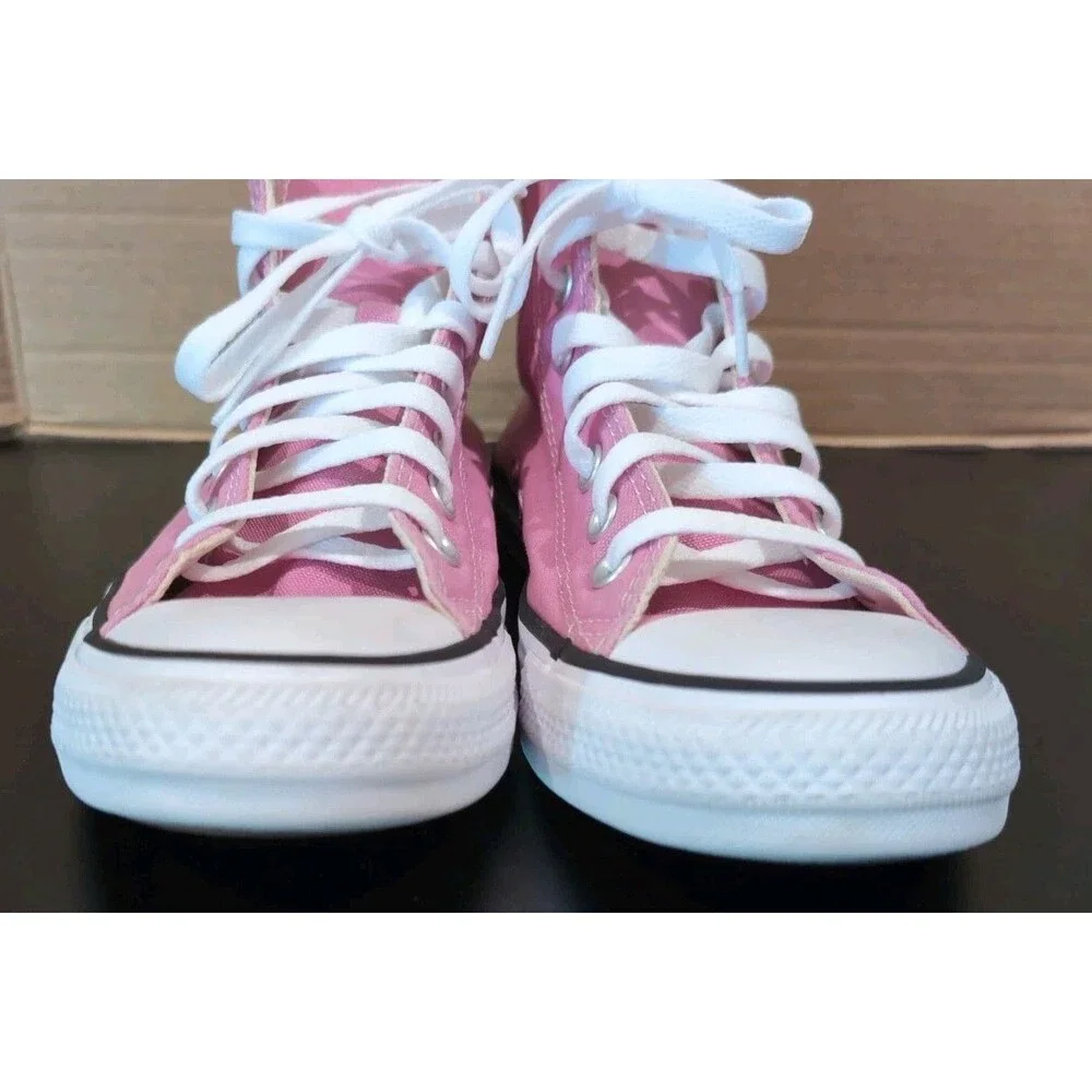 CONVERSE CHUCK TAYLOR ALL STAR PINK HIGH TOP CANVAS WOMENS 9/ MENS 7 GUC